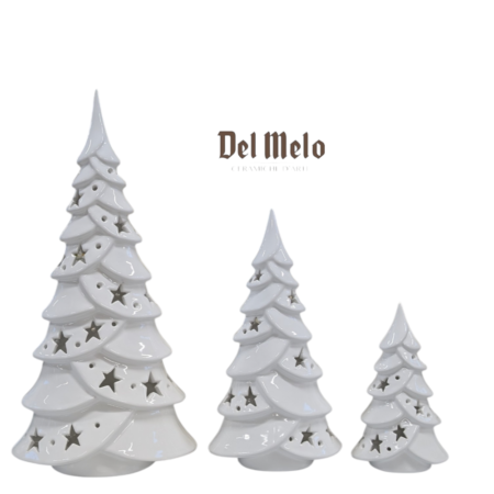 Albero di Natale con stelle in Ceramica